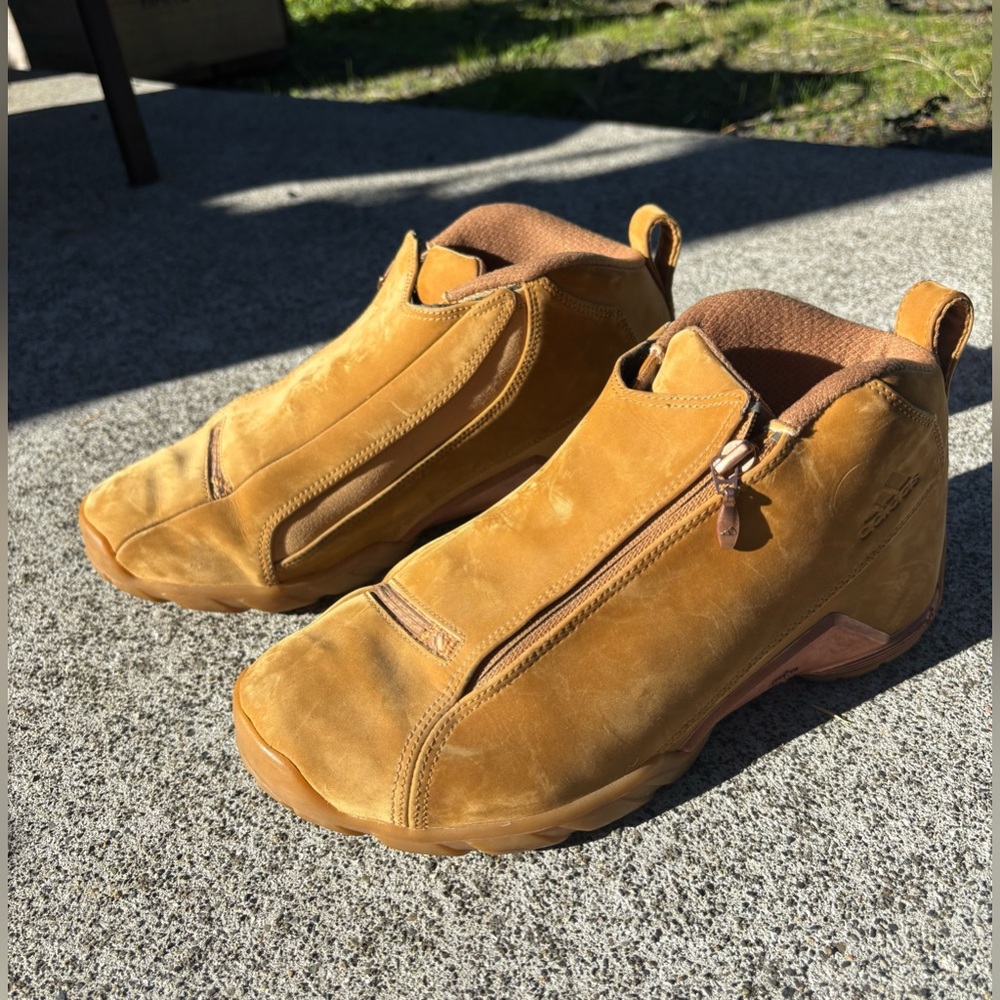 Original 2001 Adidas ADAN “All Day All Night” (Wheat) Size 7